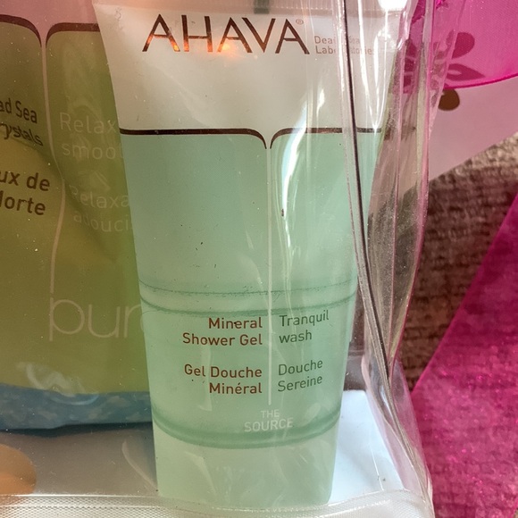 Ahava active Dead Sea minerals bath and body set w bath salts & shower gel - Picture 2 of 6